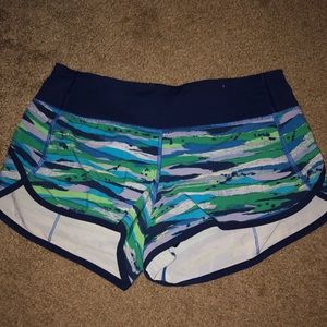 Lululemon speed shorts